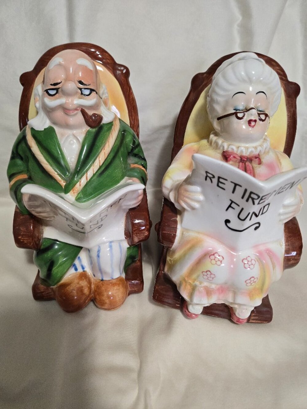 Vintage Lefton Ceramic Banks